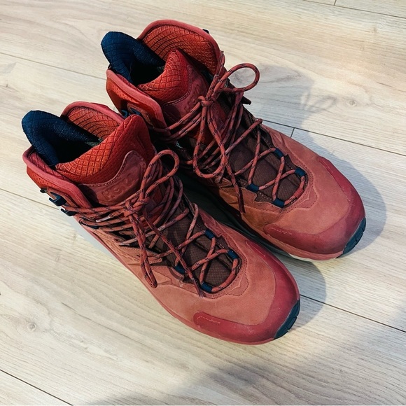 Hoka Red “ Oxford Rust” Kaha 2 GTX Hiking Boots 10.5 main image 8
